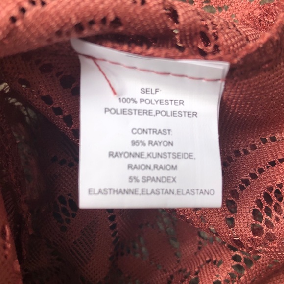 Anthro Blue Tassel Mae Peplum Top Pink/Rose NWT M - Picture 7 of 8